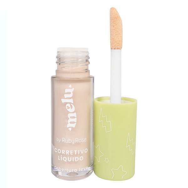 Corretivo Líquido Cobertura Leve Melu By Ruby Rose RR8104 Baunilha 1