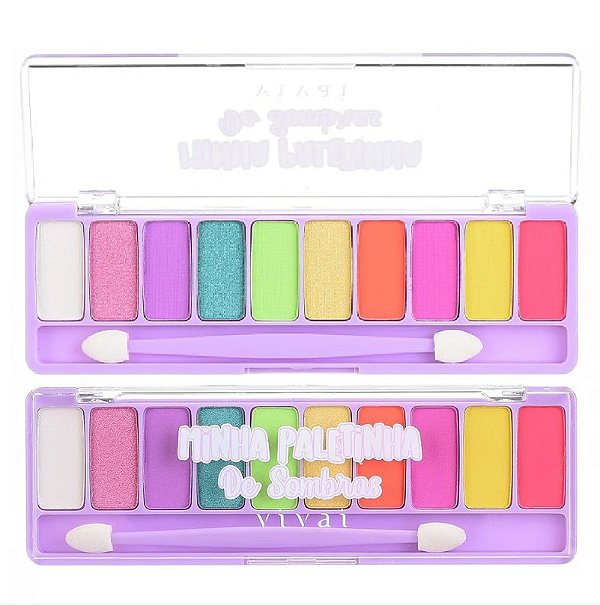 Minha Paletinha de Sombras Vivai 4037 Cor B