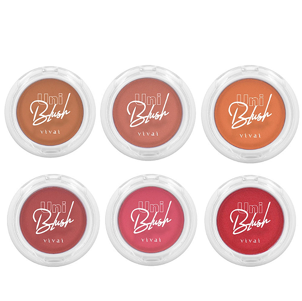 Kit 06 Unidades Blush Uni Vivai 1032