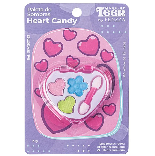 Paleta de Sombras Teen Heart Candy Fenzza SKV12011183