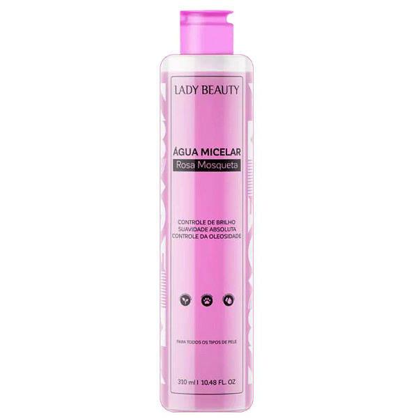 Água Micelar Rosa Mosqueta Lady Beauty L01