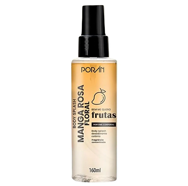 Body Splash Manga Rosa Floral Perfume Corporal Porán PR223