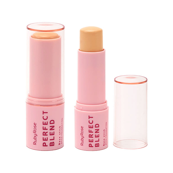 Base Stick Perfect Blend Ruby Rose HBM300 Linha Rosa Cor FS20