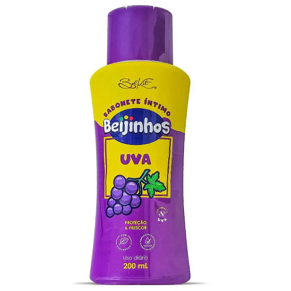 Sabonete Íntimo Beijinhos Uva Belkit BK883