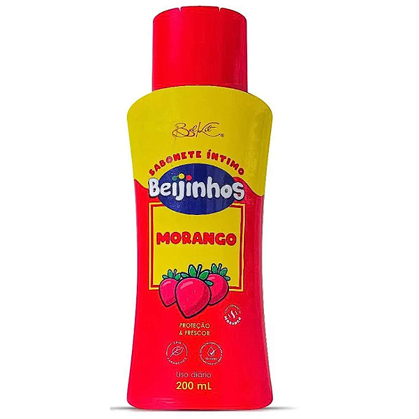 Sabonete Íntimo Beijinhos Morango Belkit BK414