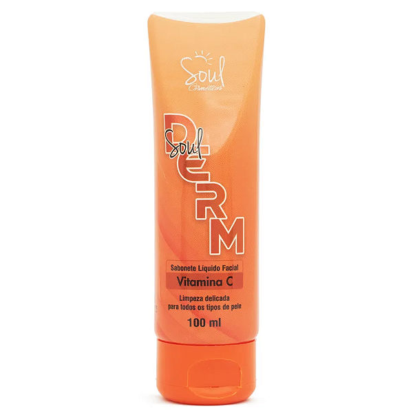 Sabonete Líquido Facial Vitamina C Derm Soul Cosméticos