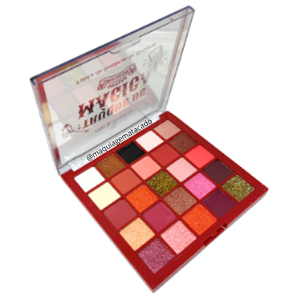 Paleta de Sombras 25 Cores Truque de Mágica Coleção Abracadabra Mia Make 548