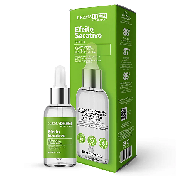 Sérum Efeito Secativo Controle de Oleosidade Dermachem