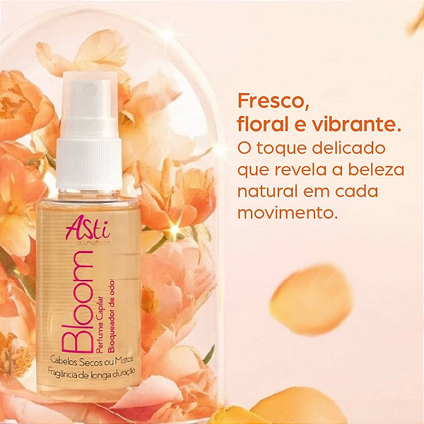 Perfume de Cabelo Asti Bloom