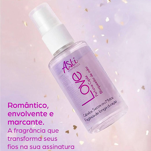 Perfume de Cabelo Asti Love