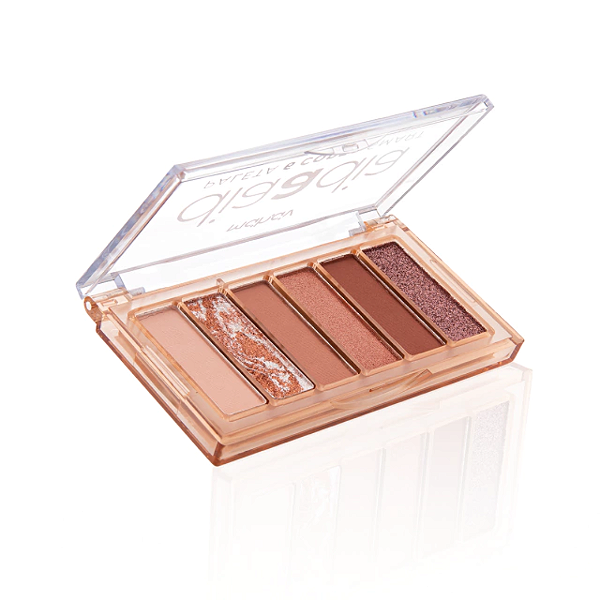 Paleta de Sombras 6 Cores Smart Dia a Dia Mahav Cor 02