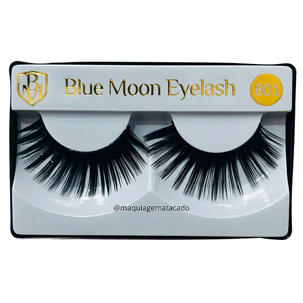 Cílios Postiços Blue Moon Modelo B01