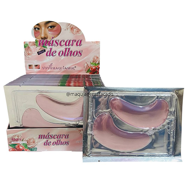 Máscara de Olhos Yoyo Maquiamor Rosa Mosqueta YYY-111102 Unidade
