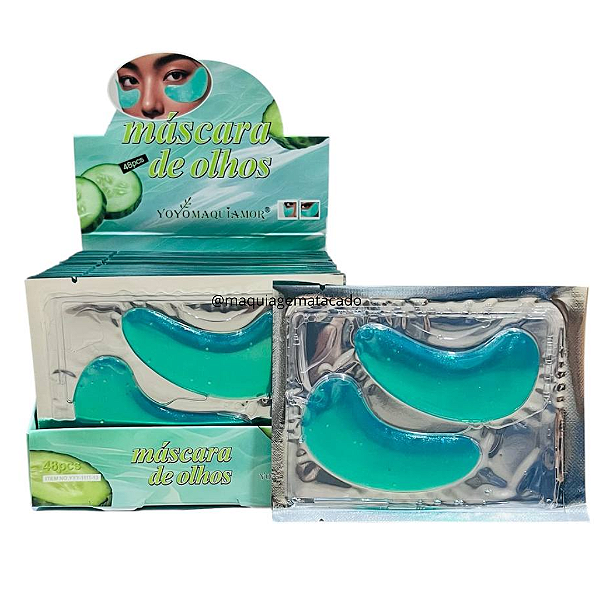 Máscara de Olhos Yoyo Maquiamor Pepino YYY-111113 Unidade