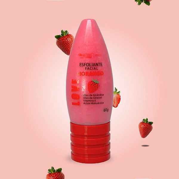 Esfoliante Facial Morango Max Love ML884