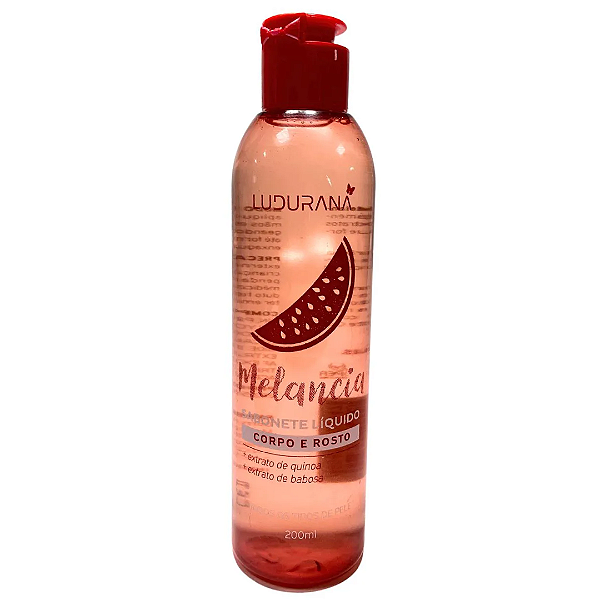 Sabonete Líquido Corpo e Rosto Ludurana Melancia B00292