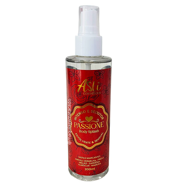Body Splash Passione Asti Cosméticos AS859