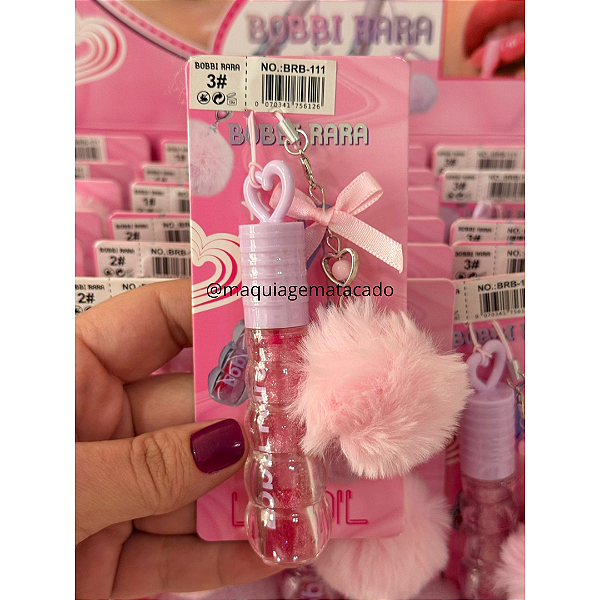 Lip Oil com Pompom Bobbi Rara BRB111 Cor 03
