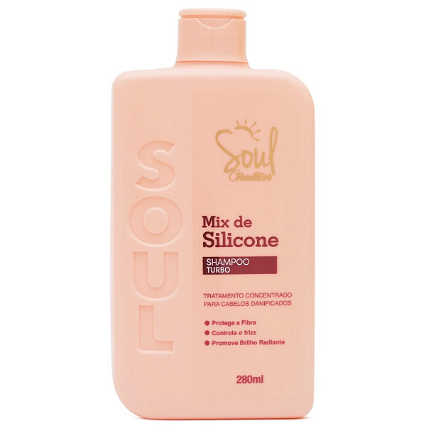 Shampoo Turbo Mix de Silicone Soul Cosméticos 280ml SL046