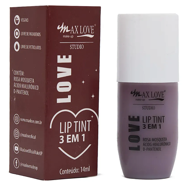 Lip Tint 3 em 1 Max Love Cor 510 ML315