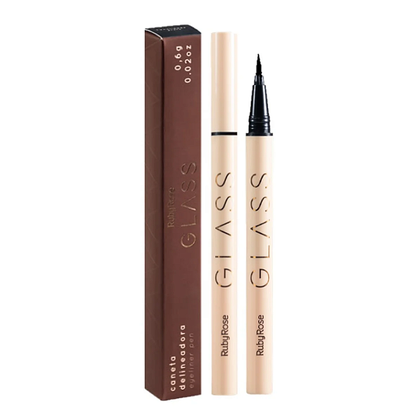 Caneta Delineadora Glass Ruby Rose HB524