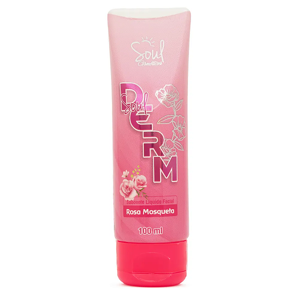 Sabonete Líquido Facial Rosa Mosqueta Derm Soul Cosméticos SL933