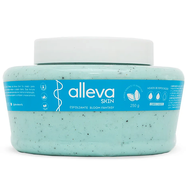 Esfoliante Corpo e Rosto Alleva Bloom Fantasy AL7404