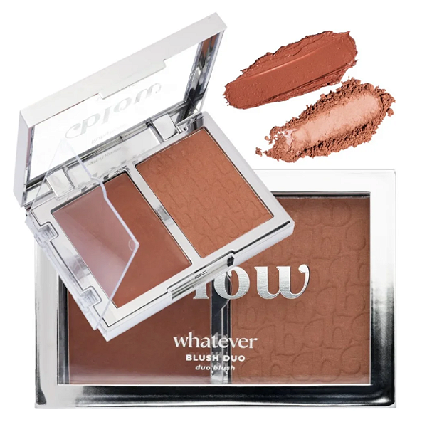 Blush Duo Cremoso e Pó Whatever Blow Ruby Rose HBM05 Cor 4 Getting Ready