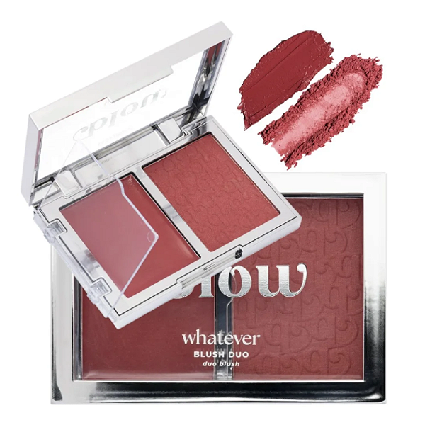 Blush Duo Cremoso e Pó Whatever Blow Ruby Rose HBM05 Cor 6 Daily Vlog