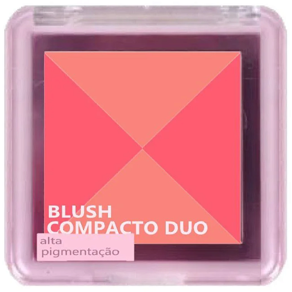 Blush Compacto Duo Ruby Rose HBF585 Cor DB03