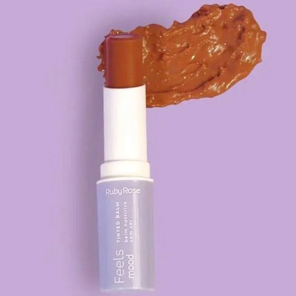 Tinted Balm Nutritivo com Cor Feels Mood Ruby Rose HB8519 Cor T40