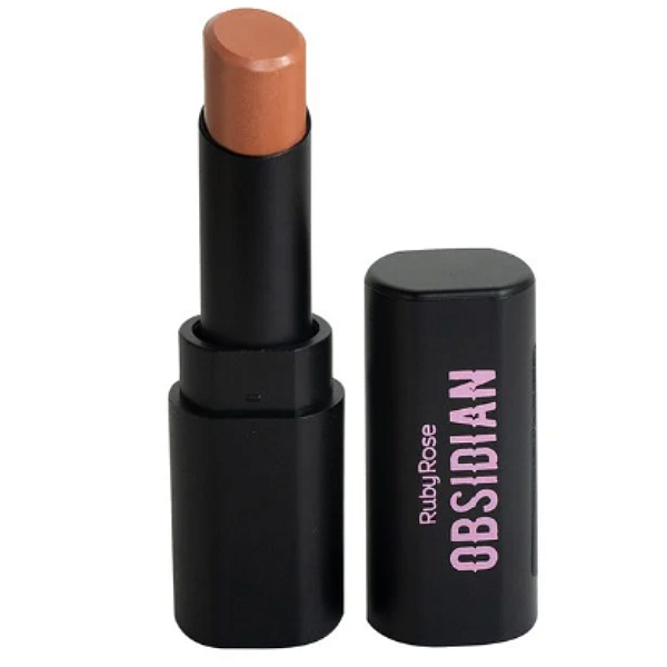 Batom Cream Satin Obsidian Ruby Rose HB7000 Cor 05