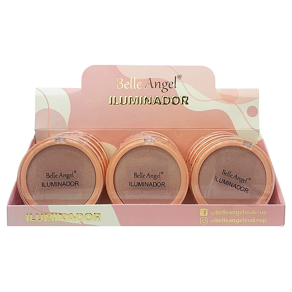 Iluminador Belle Angel B035 Atacado Box 12 Unidades