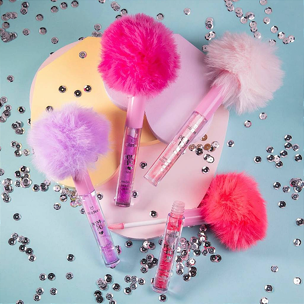 Kit 04 Unidades Gloss Pom Pom Mia Make 611