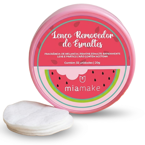 Lenço Removedor de Esmaltes Mia Make 585