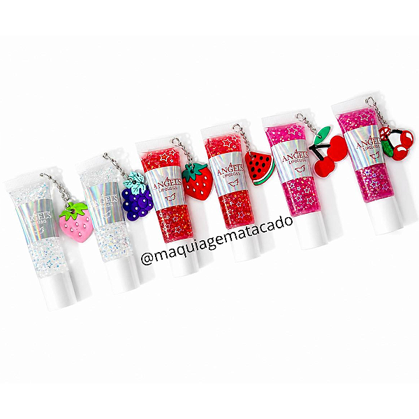 Kit 06 Unidades Lip Gloss 4 Angels BR1044