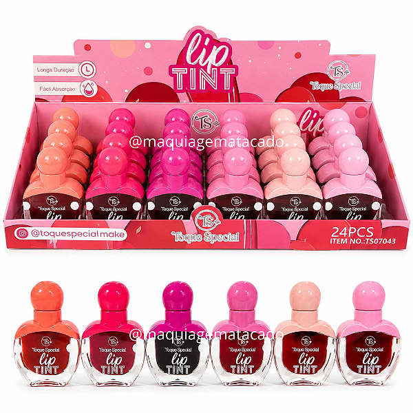 Lip Tint Toque Special TS07043 Atacado Box 24 Unidades