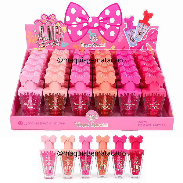 Lip Oil Brilho Toque Special TS07031 Atacado Box 24 Unidades