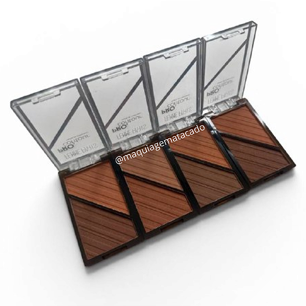 Kit 04 Unidades Paleta de Contorno Pro Contour Femme Paris FR621