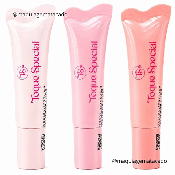 Kit 03 Unidades Lip Oil Brilho Toque Special TS07056