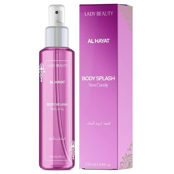 Body Splash Al Hayat Lady Beauty Yara Candy PRO61