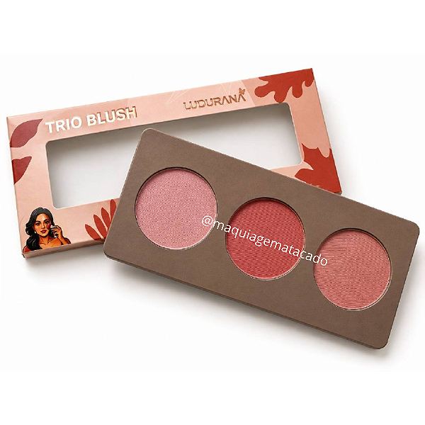 Trio de Blush Ludurana ECO006