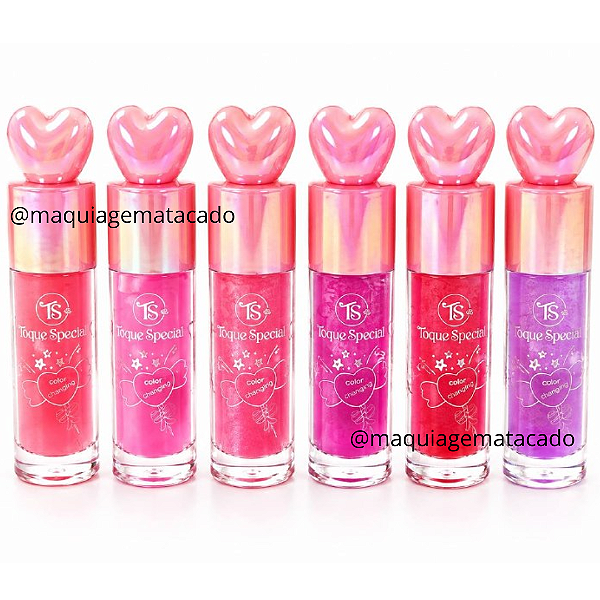 Kit 06 Unidades Hydra Gloss Lip Oil Toque Special TS07095