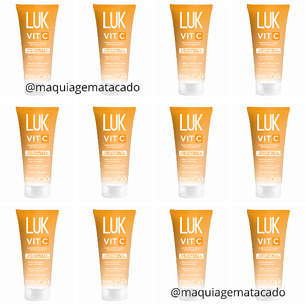 Sabonete Facial Antioxidante Vit C Luk 626 Atacado Box 12 Unidades