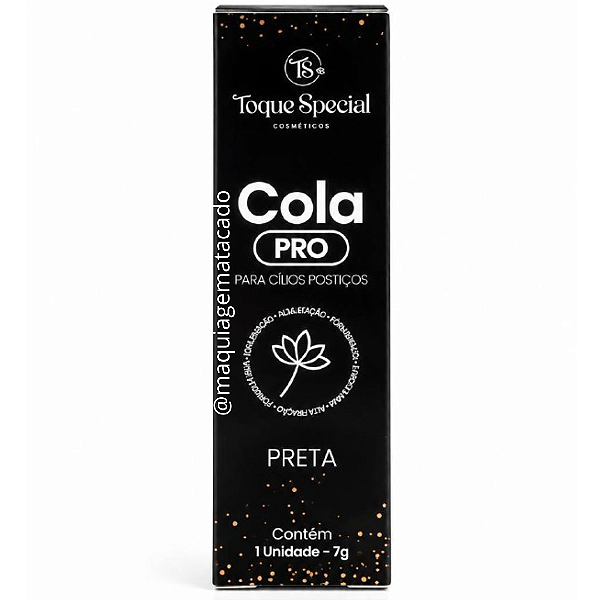 Cola Para Cílios Postiços Pro Á Prova D'Àgua Toque Special Preta TS08001-3