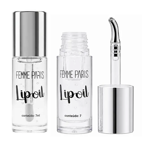 Lip Oil com Aplicador Massageador Femme Paris FR204