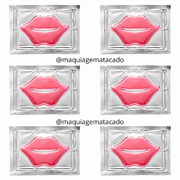 Kit 06 Unidades Máscara Labial Yoyo Maquiamor Rosa Mosqueta YYZ-0602-06