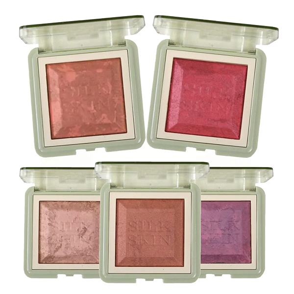 Kit 05 Unidades Blush Baked Mosaico Marble Bloom Silk Skin Ruby Rose HBF1001