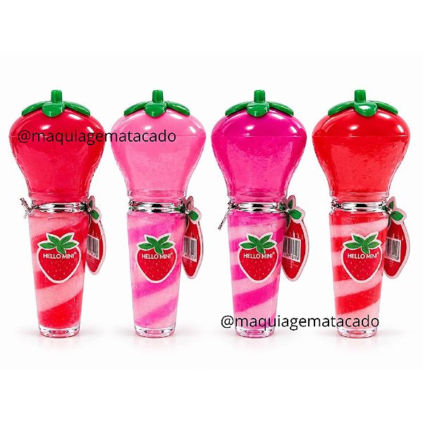 Kit 04 Unidades Gloss Labial Brilho Youre Sweet Hello Mini YD005