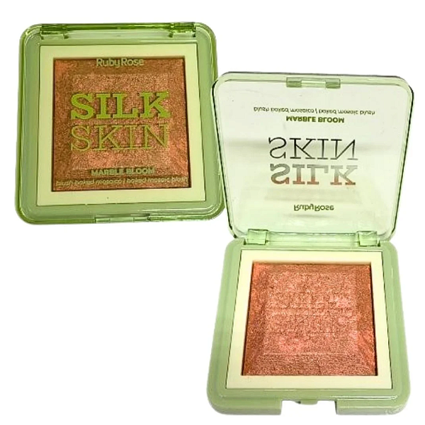 Blush Baked Mosaico Marble Bloom Silk Skin Ruby Rose HBF1001 Cor Pure Honey